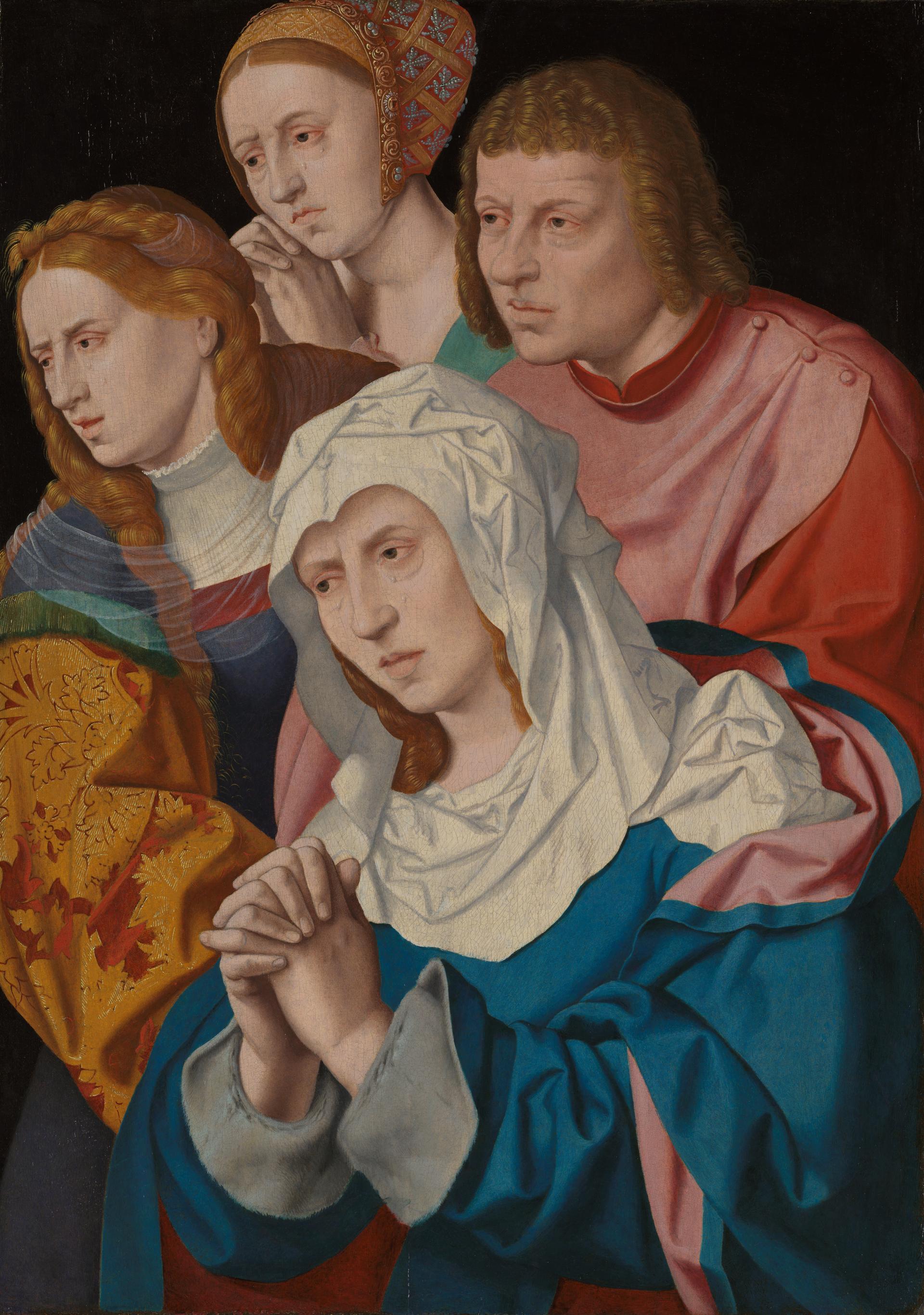 The Virgin, Saints and a Holy Woman
