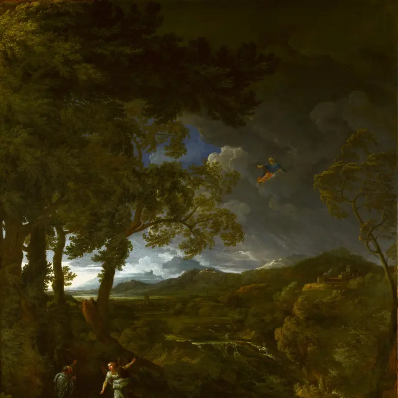 Landscape with Elijah and the Angel
