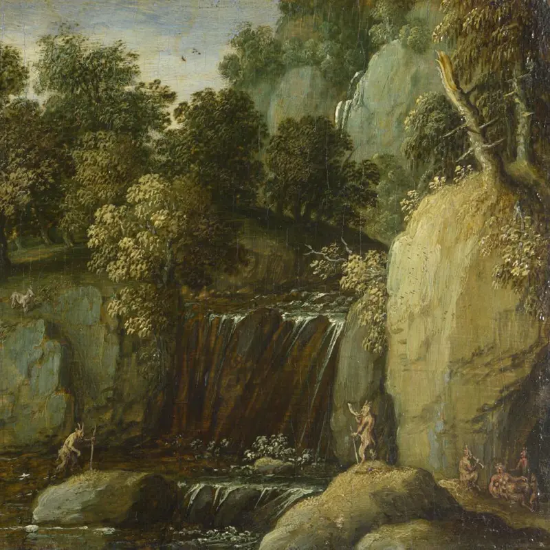 Landscape with Satyrs