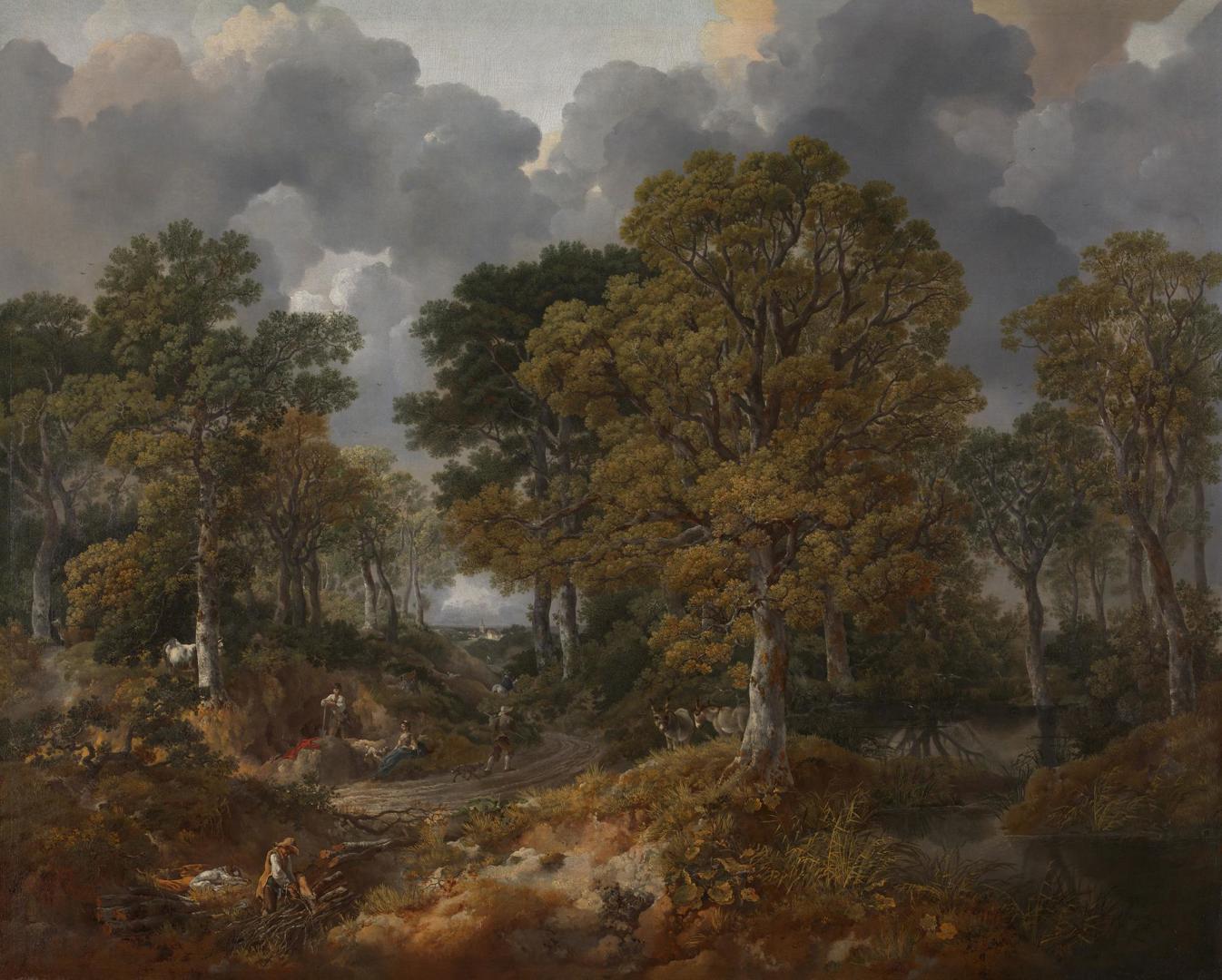 Cornard Wood, near Sudbury, Suffolk by Thomas Gainsborough