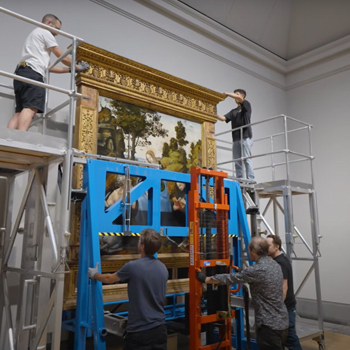Why it takes two days to move a 500-year-old altarpiece