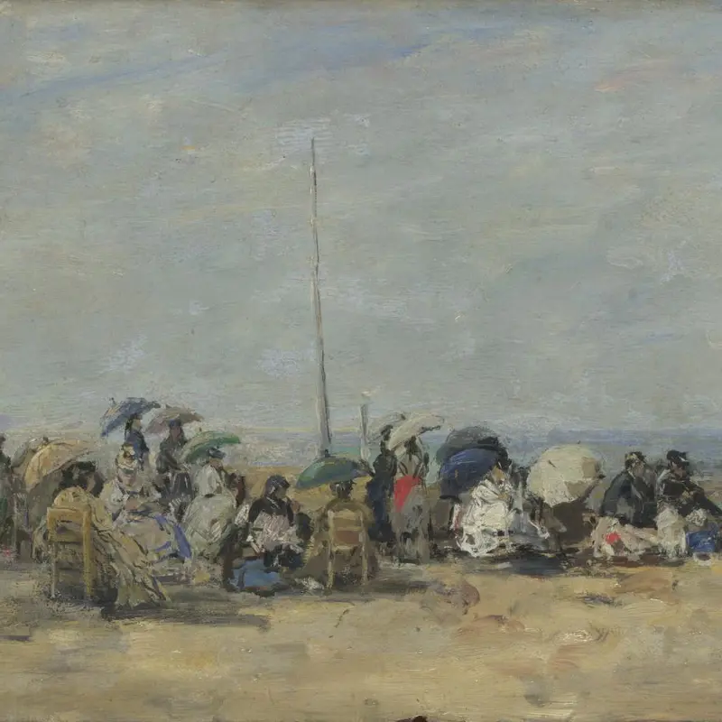 Beach Scene, Trouville