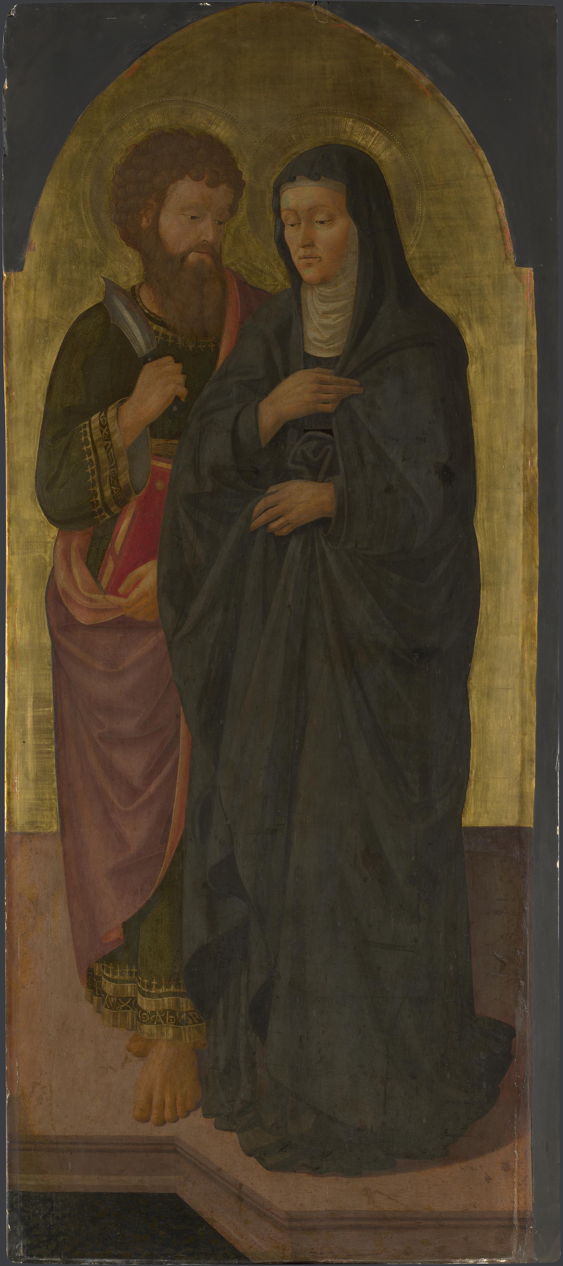 Saint Bartholomew and Saint Monica