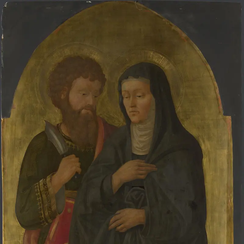 Saint Bartholomew and Saint Monica