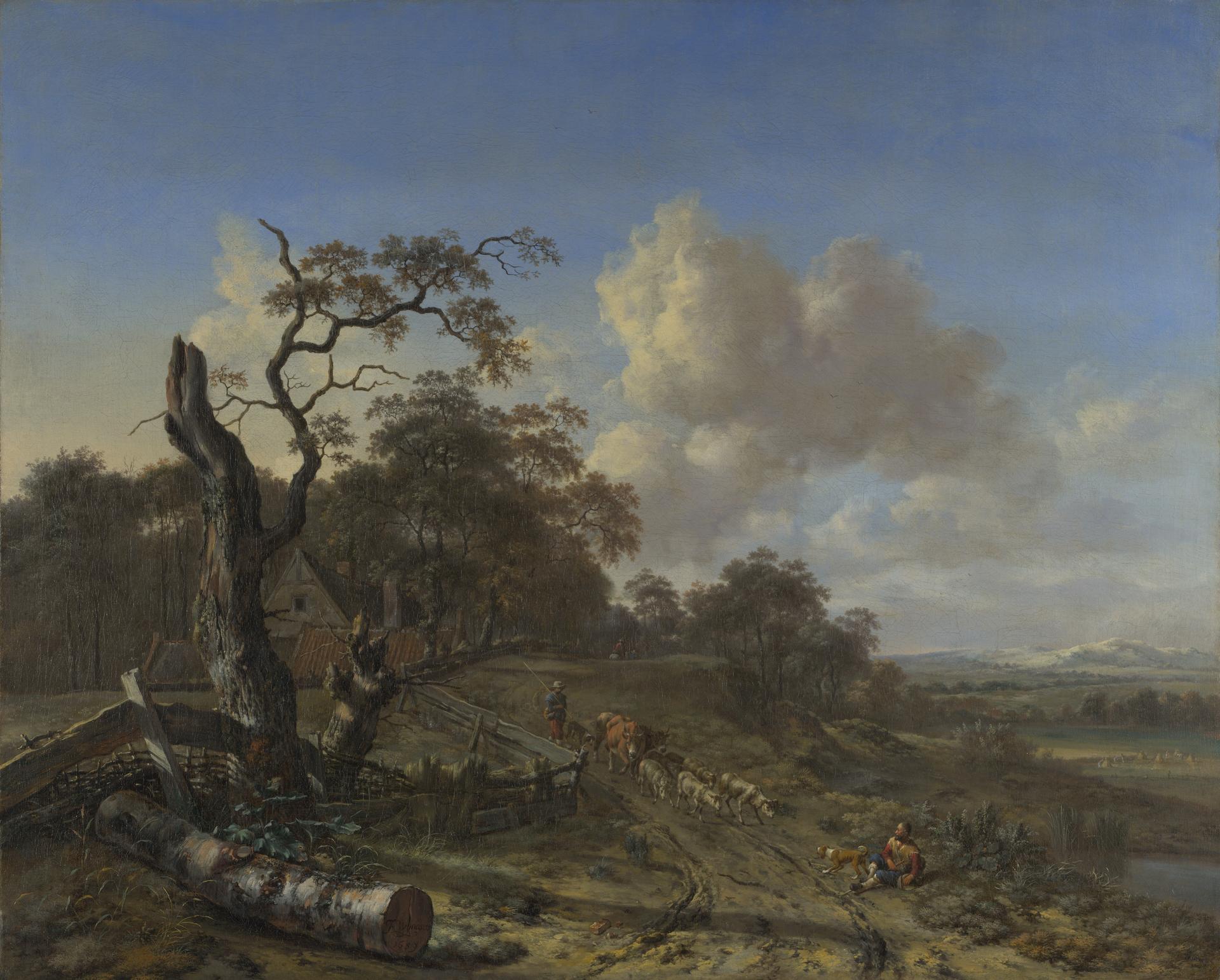 A Landscape with a Dead Tree