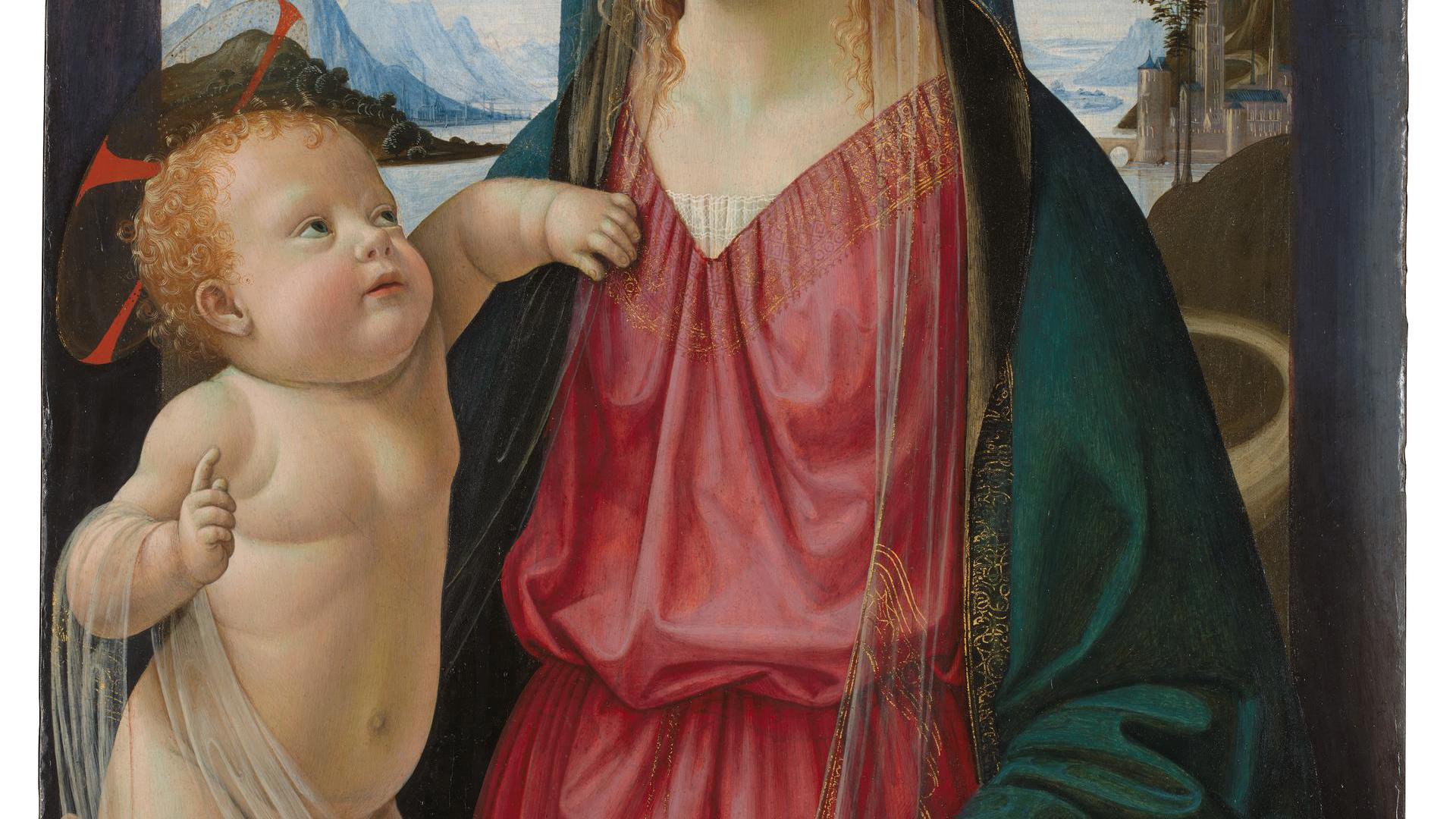 The Virgin and Child by Domenico Ghirlandaio