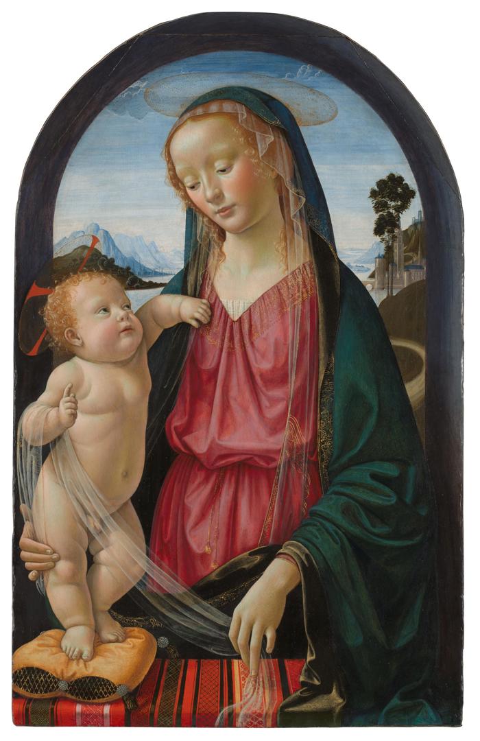 The Virgin and Child by Domenico Ghirlandaio