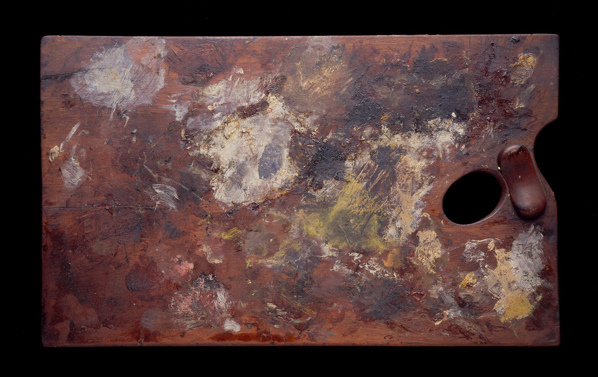 Palette owned by John Constable, R.A.