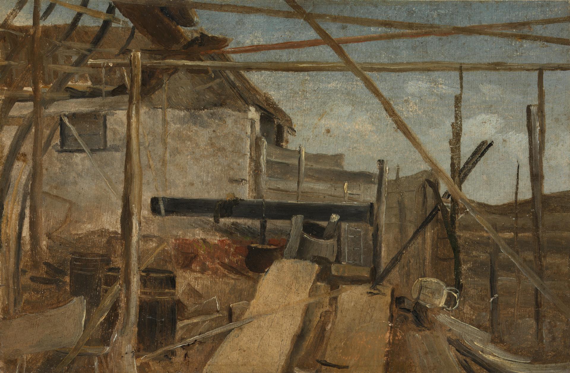 A Boat-Builder's Yard