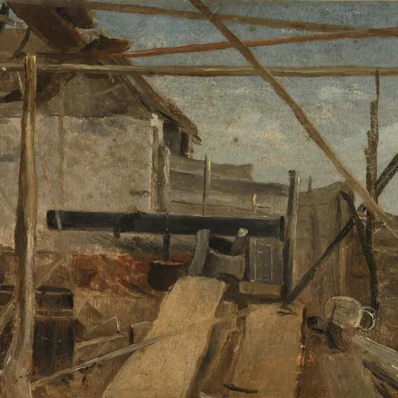 A Boat-Builder's Yard