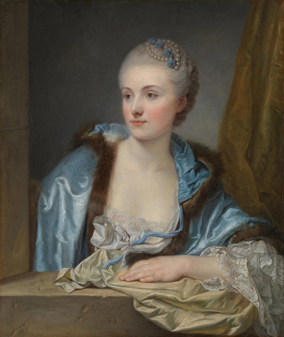 Portrait of a Lady (Madame de Gléon?) by Jean-Baptiste Greuze
