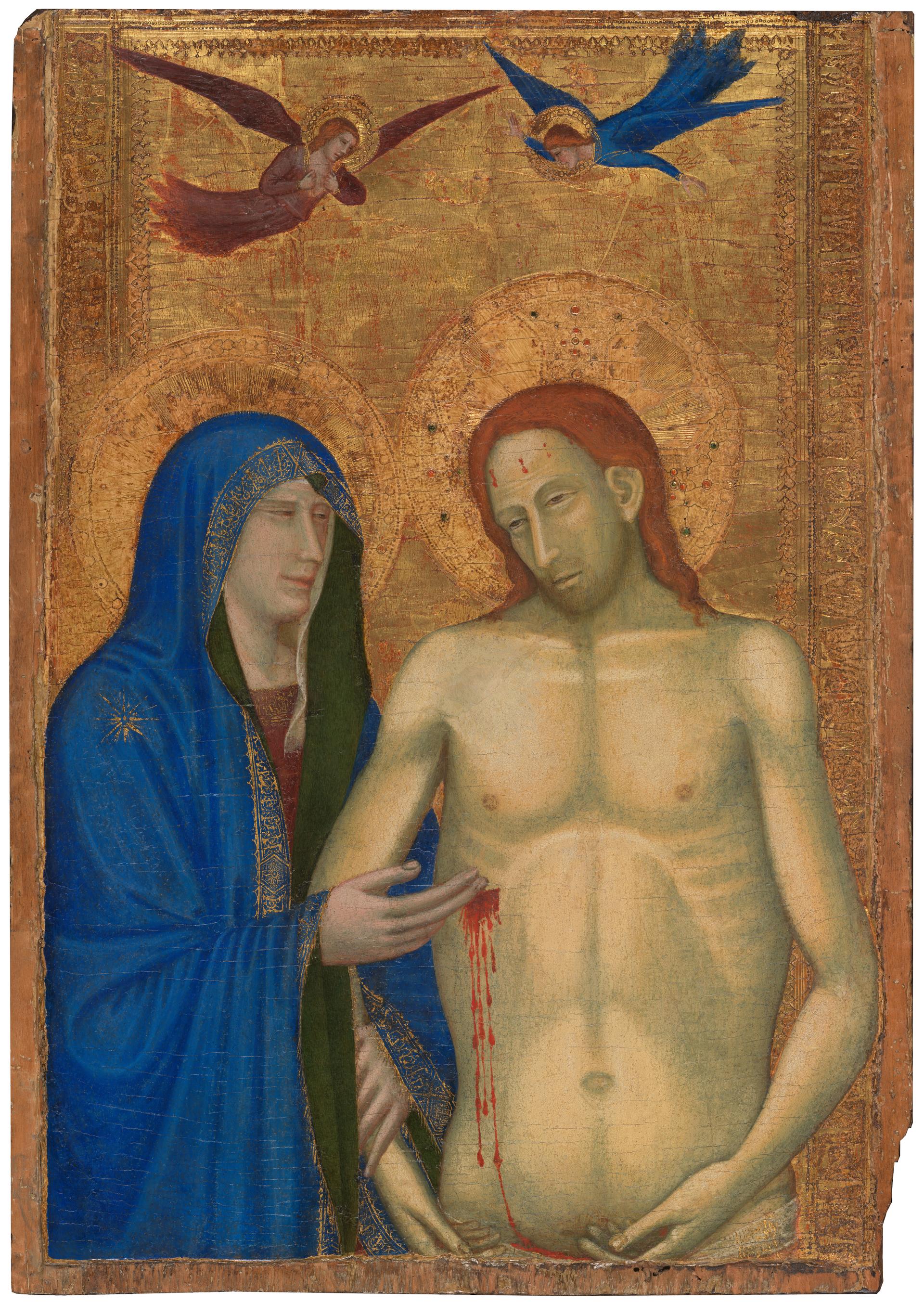 The Dead Christ and the Virgin