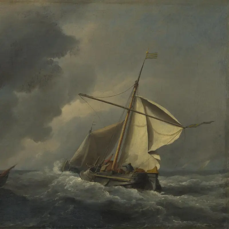 A Dutch Vessel in a Strong Breeze