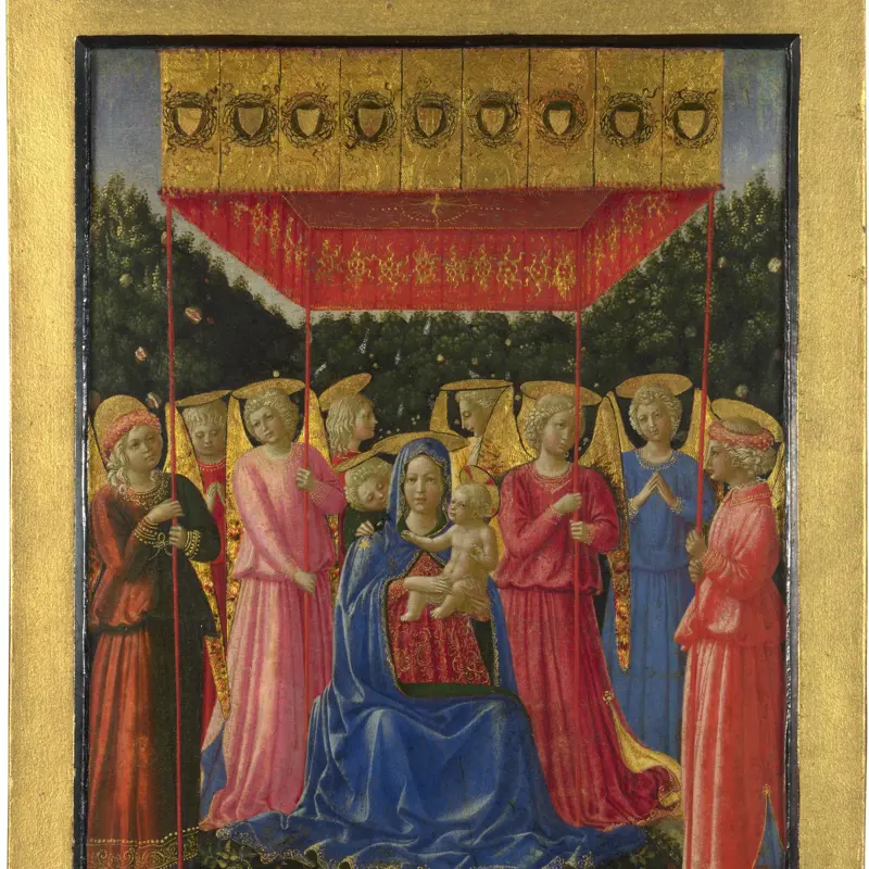 The Virgin and Child with Angels