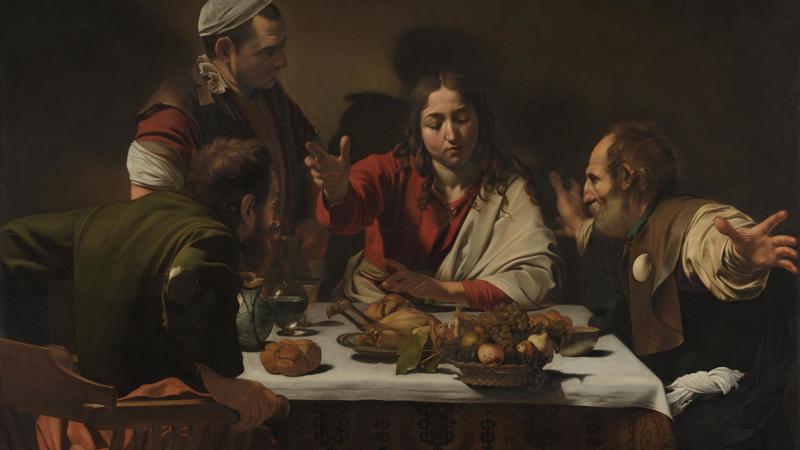 Michelangelo Merisi da Caravaggio, 'The Supper at Emmaus', 1601