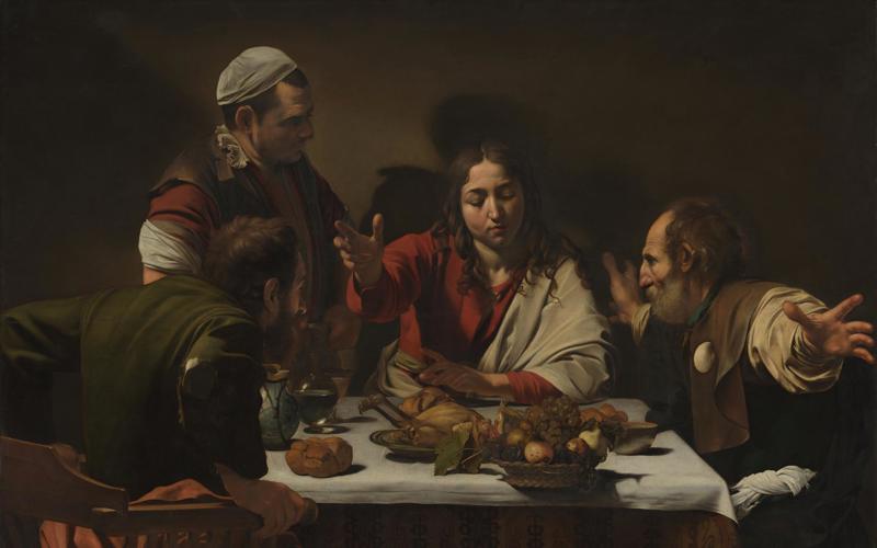 Audio art: Utterly in the picture: 'The Supper at Emmaus' by Caravaggio