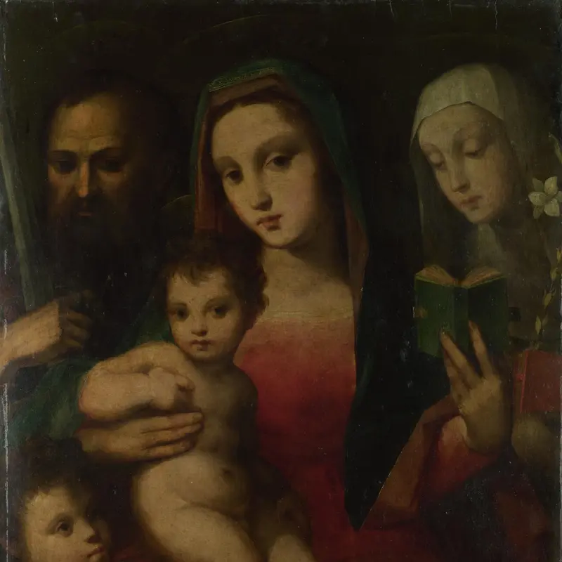 The Madonna and Child with Saints