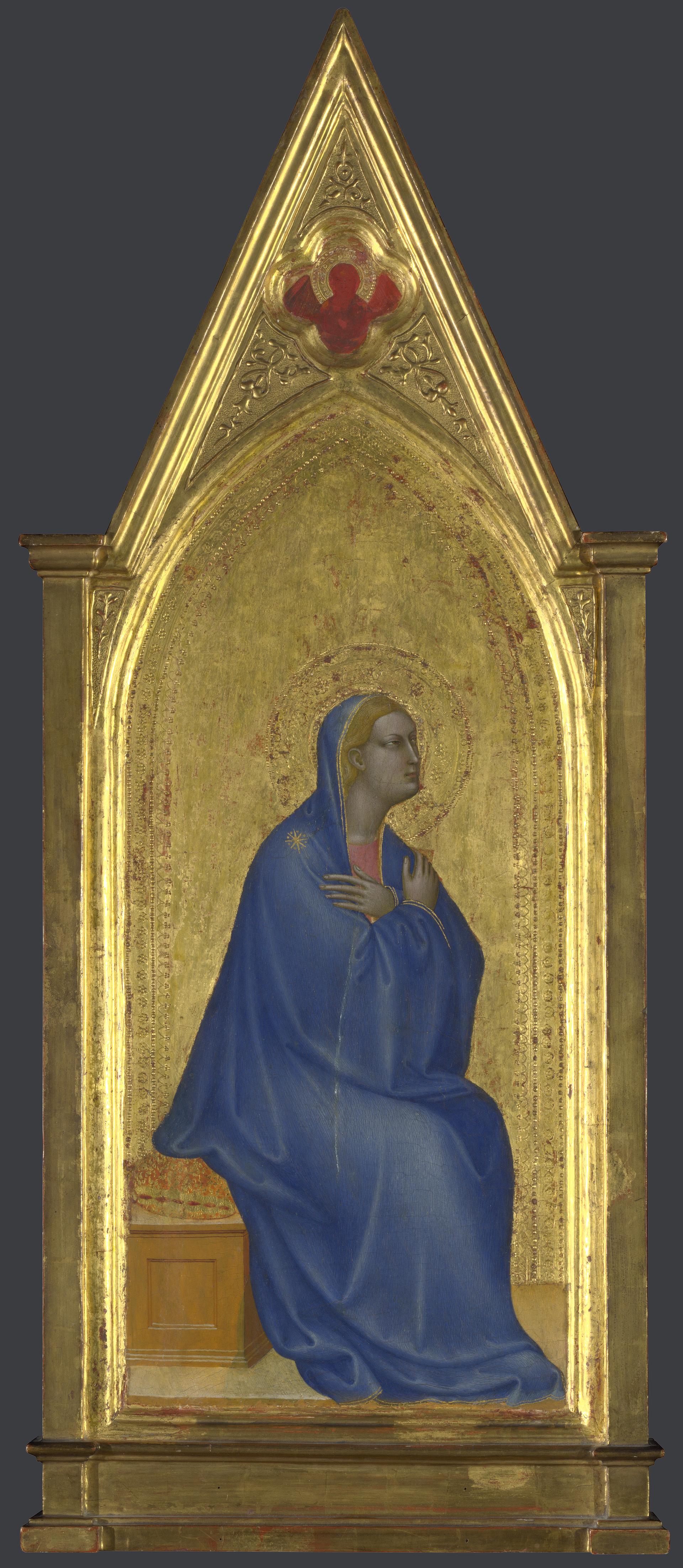 The Virgin: Left Pinnacle Panel