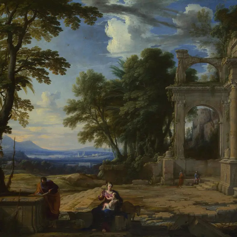 Landscape with the Rest on the Flight into Egypt
