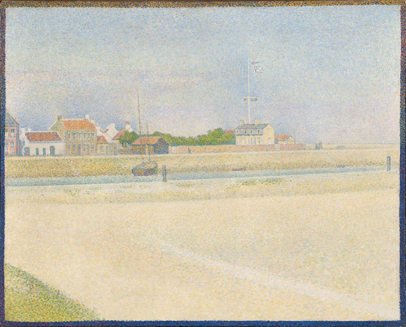 The Channel of Gravelines, Grand Fort-Philippe by Georges Seurat