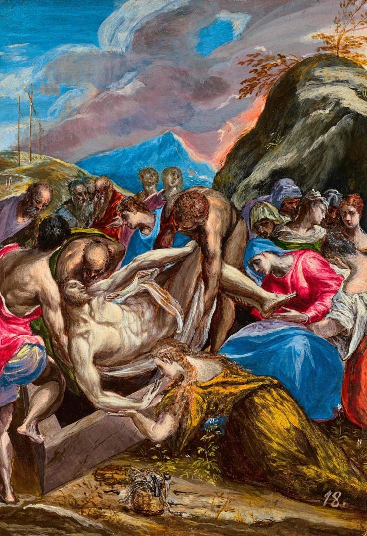 The Entombment of Christ by El Greco