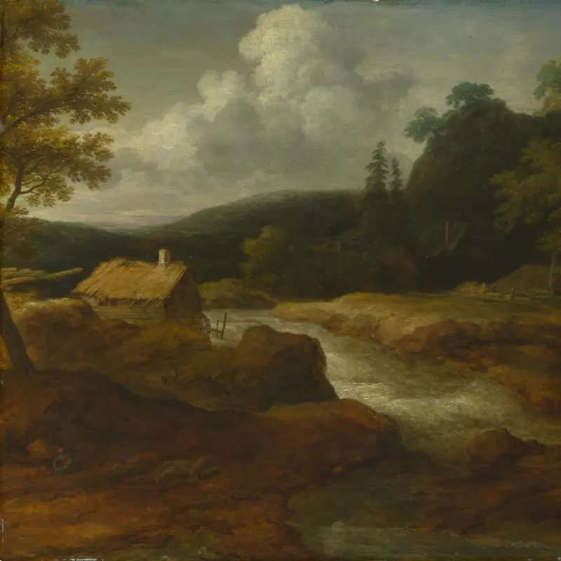 A Saw-mill by a Torrent