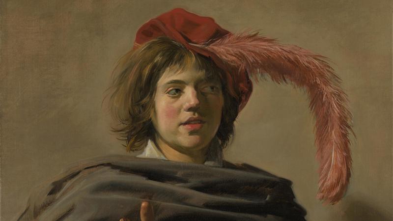 Frans Hals, 'Young Man holding a Skull (Vanitas)', 1626-8