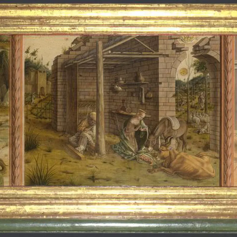 Predella of La Madonna della Rondine