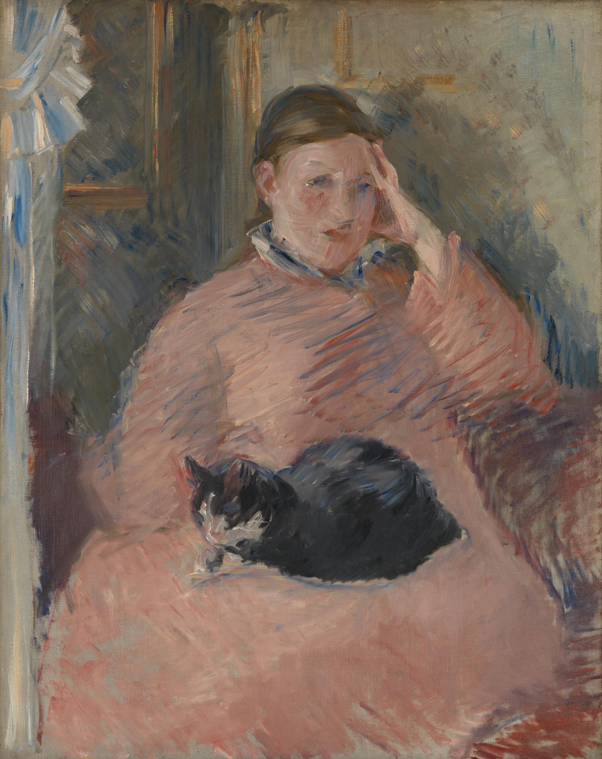 Woman with a Cat