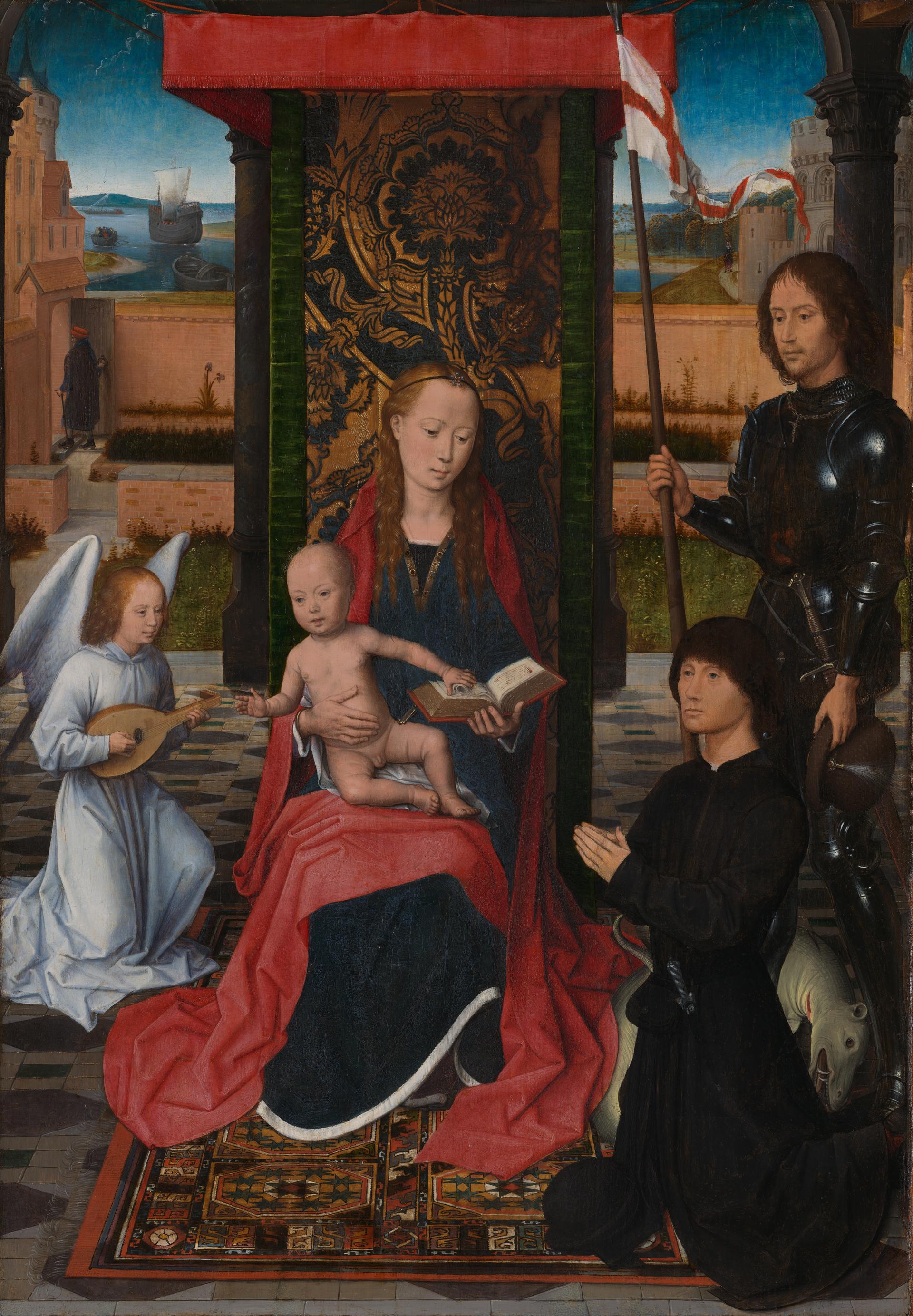 The Virgin and Child with an Angel