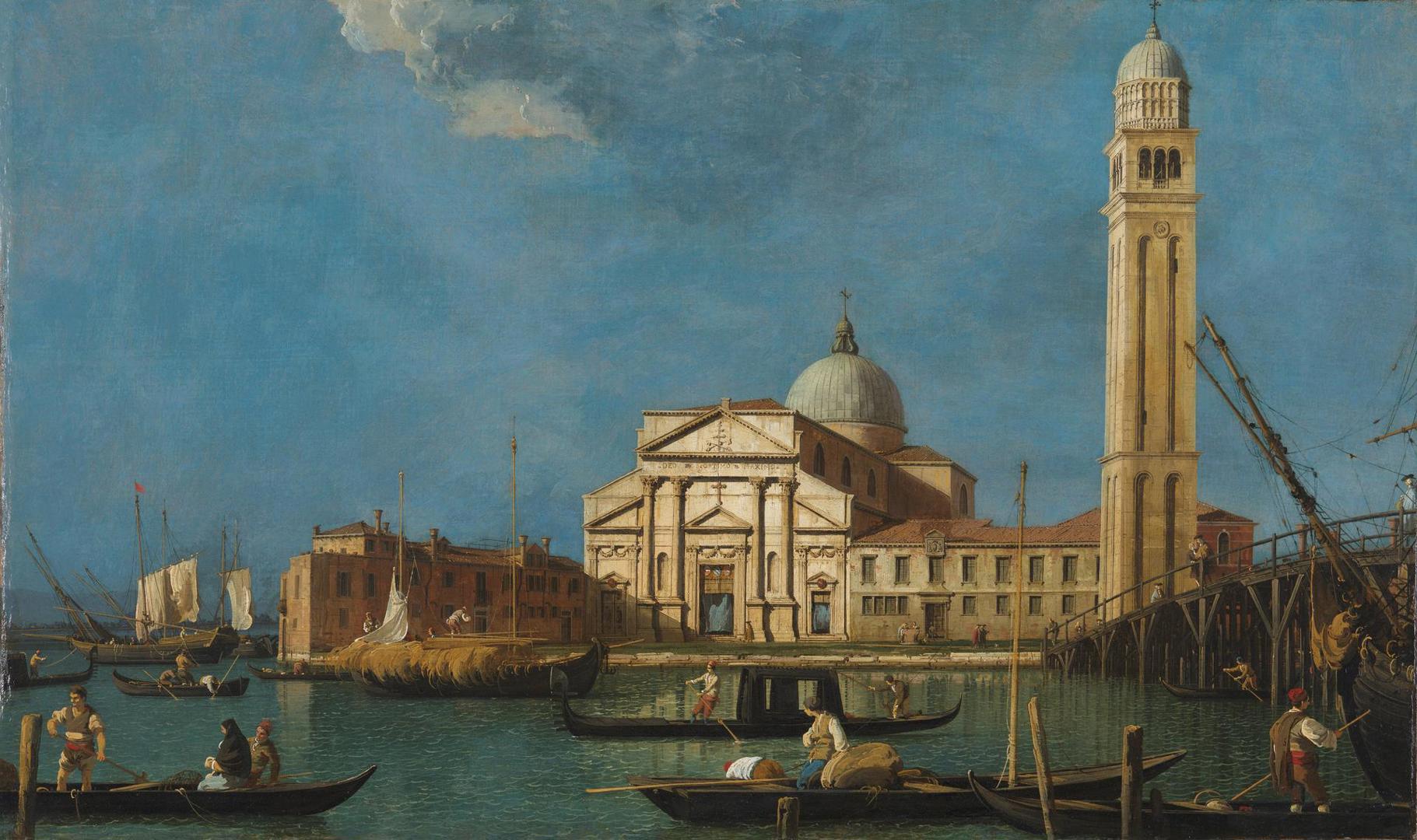 Venice: S. Pietro in Castello by Canaletto