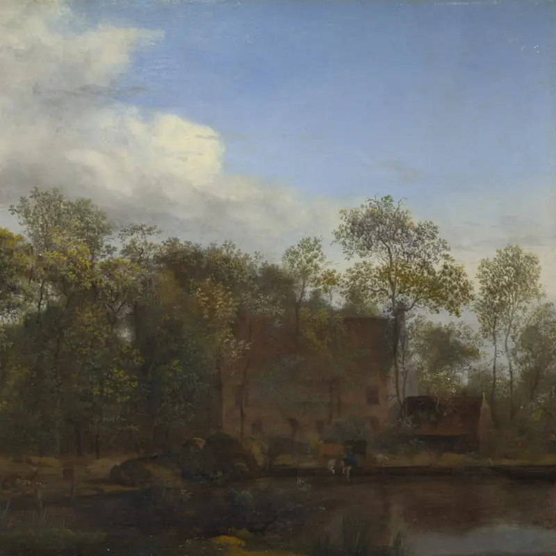 A Farm among Trees