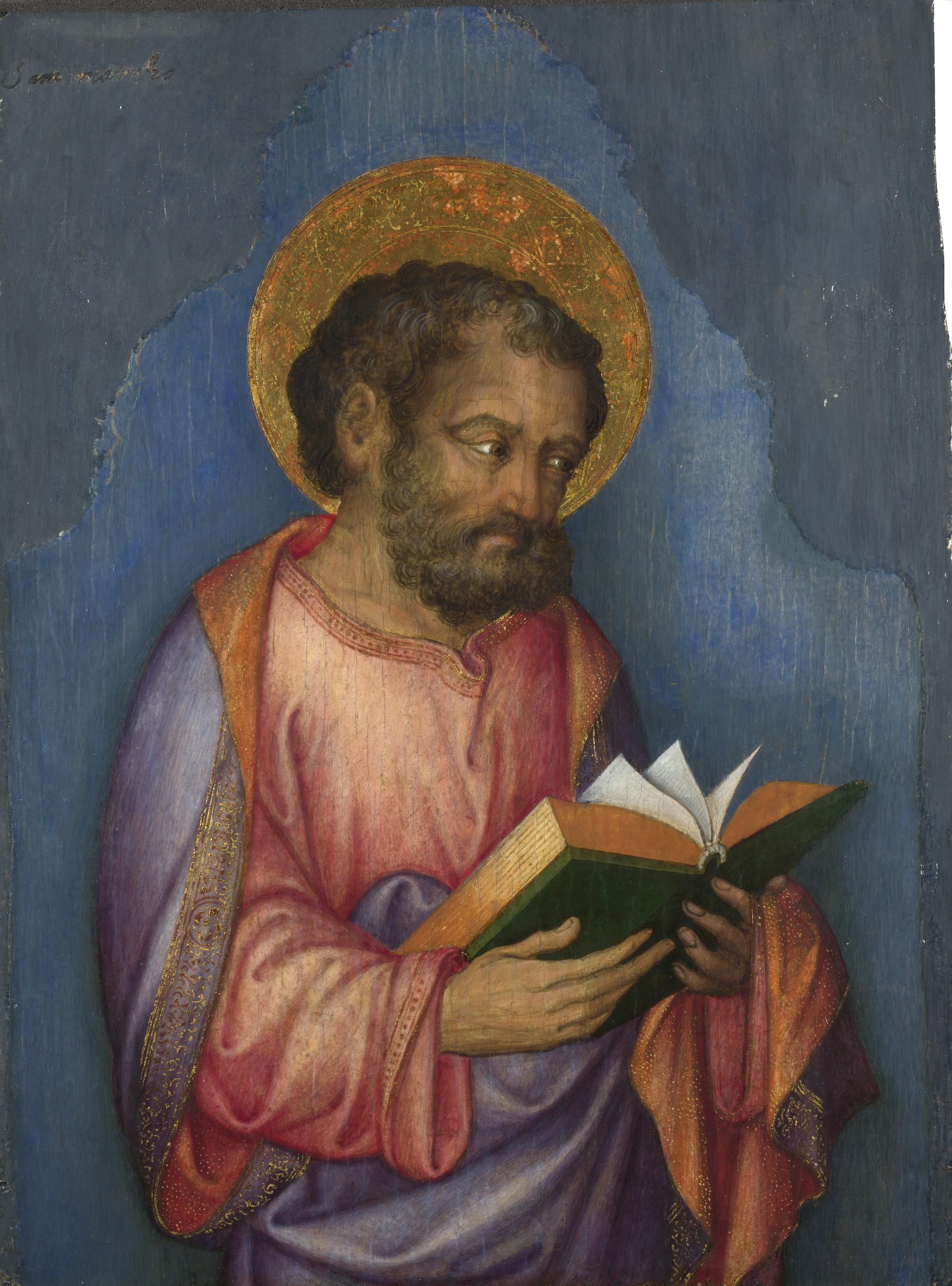 A Saint with a Book