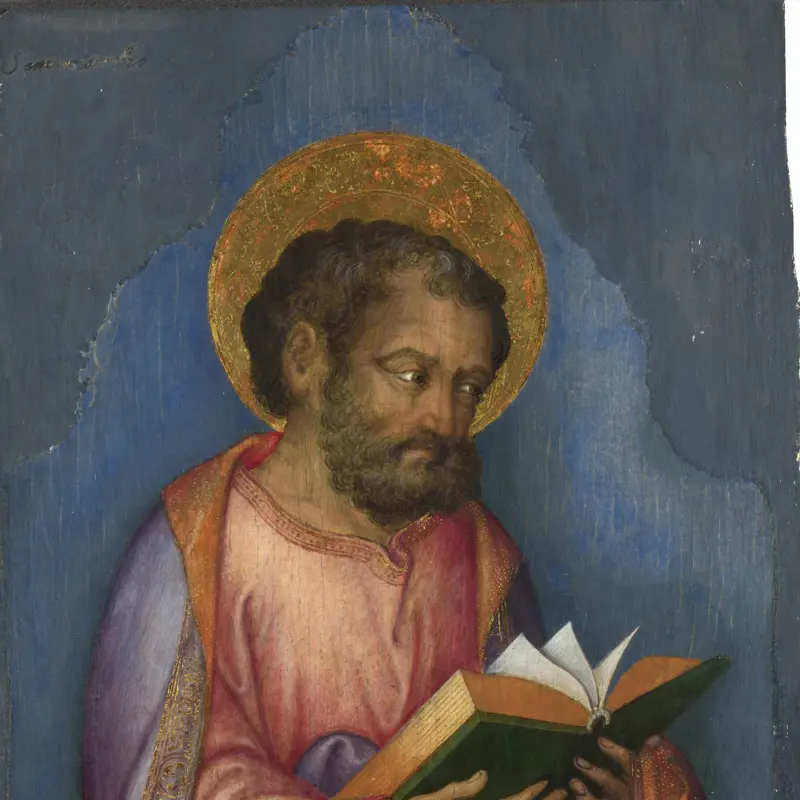 A Saint with a Book