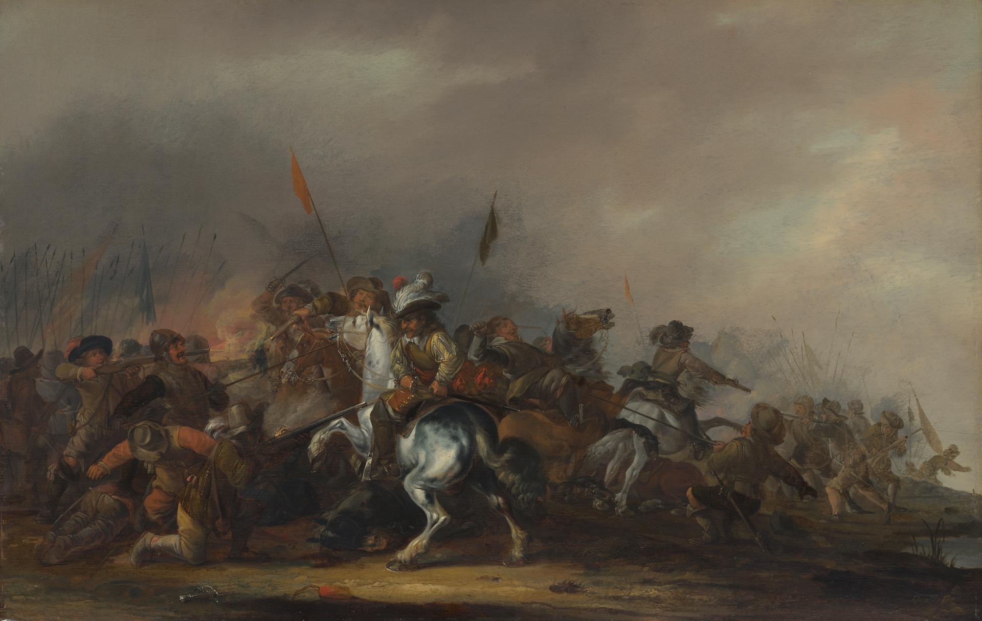 Cavalry attacked by Infantry