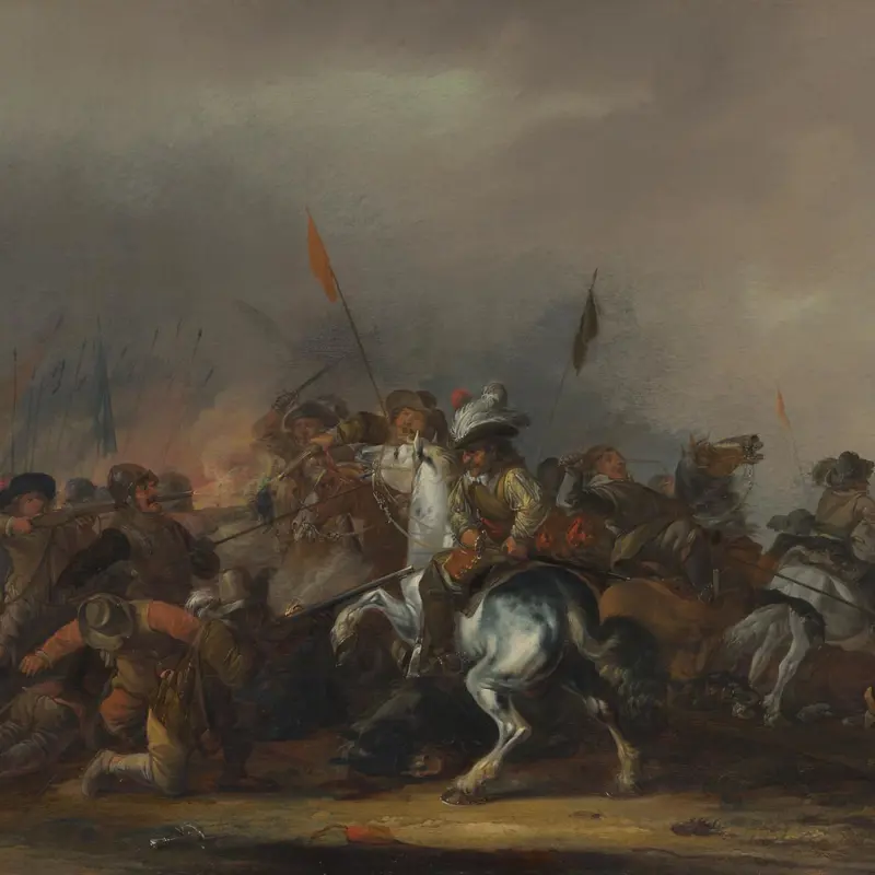 Cavalry attacked by Infantry
