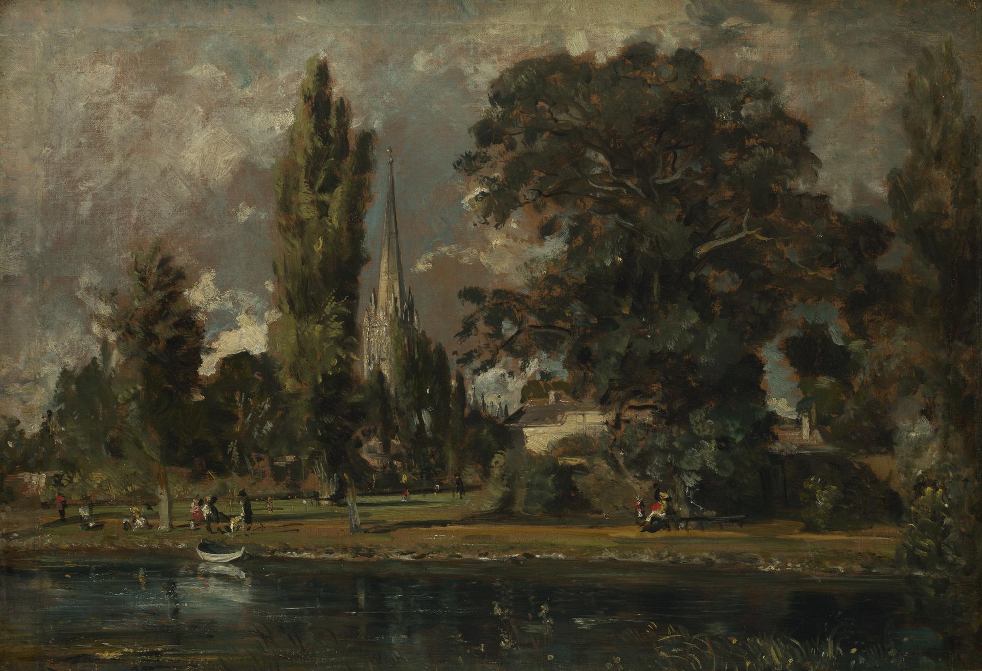 英国　 The Hay Wain プレート　コンスタブル ナショナルギャラリー Discover Constable and The Hay Wain @ the National Gallery