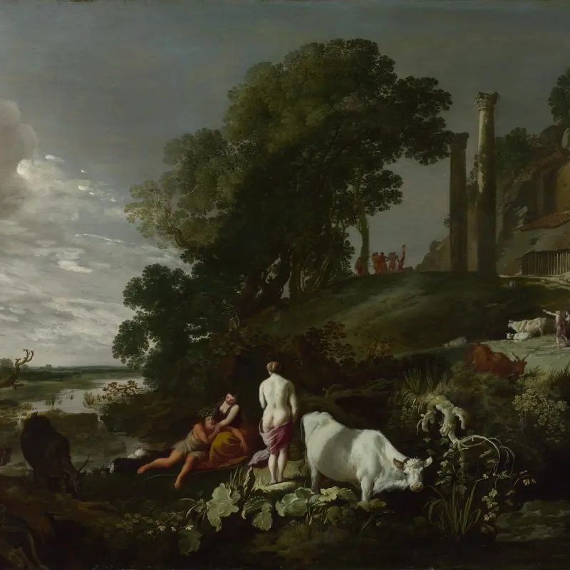 Landscape with Mythological Figures