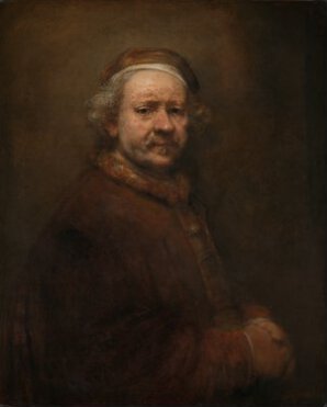 Rembrandt's late self portrait