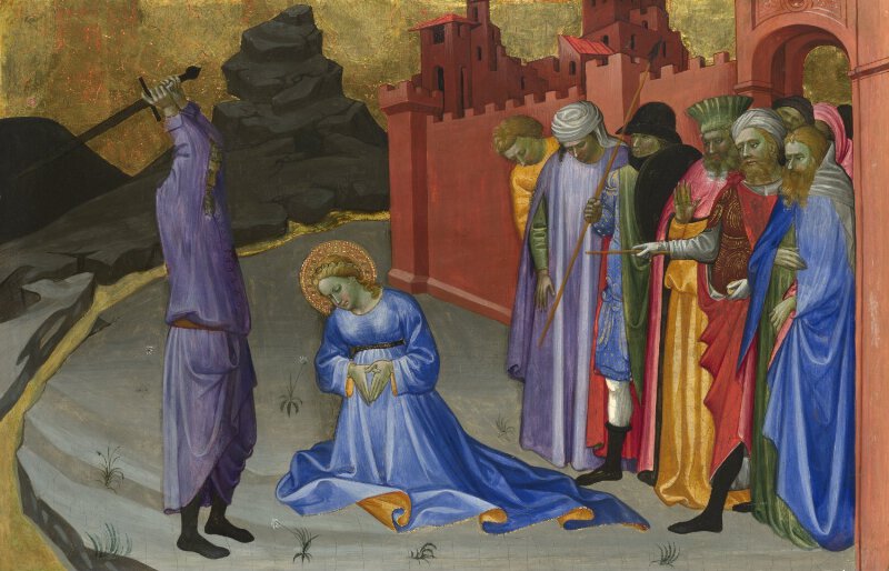 Image result for the beheading of saint margaret