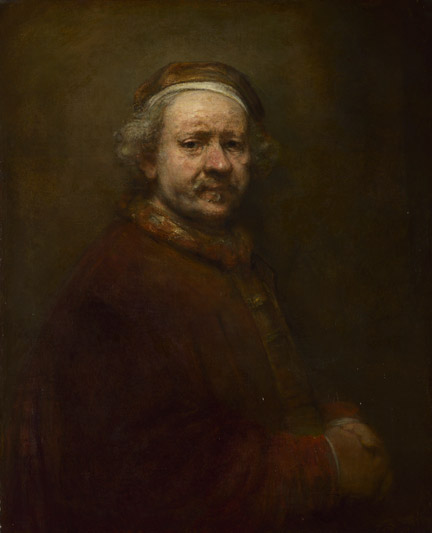 Rembrandt, ‘Self-Portrait at the Age of 63’, 1669 © The National Gallery, London