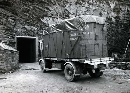 Truck going into a Mine - Gallery at War