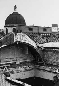 Bombed roof - Gallery at War