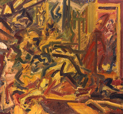 Frank Auerbach, ‘After Rubens’s Samson and Delilah’, 1993 © Frank Auerbach, courtesy Marlborough Fine Art