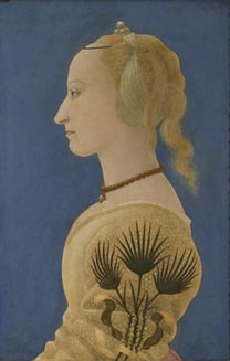 Alesso Baldovinetti, 'Portrait of a Lady'