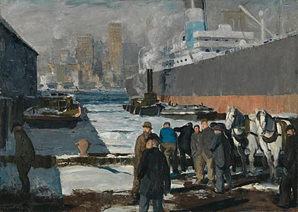 George Bellows-Men of the Docks-document image