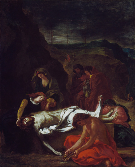 Eugène Delacroix, The Lamentation, 1848 © Museum of Fine Arts, Boston, Massachusetts. Gift by contribution in memory of Martin Brimmer, 96.21