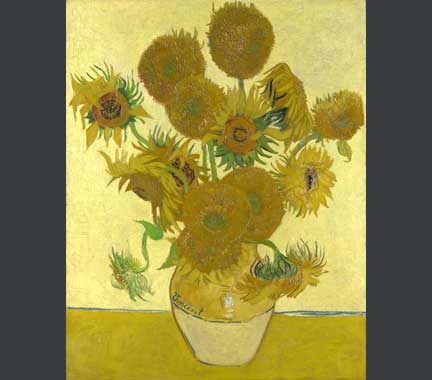 Image result for vincent-van-gogh-sunflowers