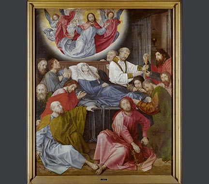 Hugo van der Goes, ‘The Death of the Virgin’, late 15th century, Groeningemuseum, Stedelijke Musea, Bruges