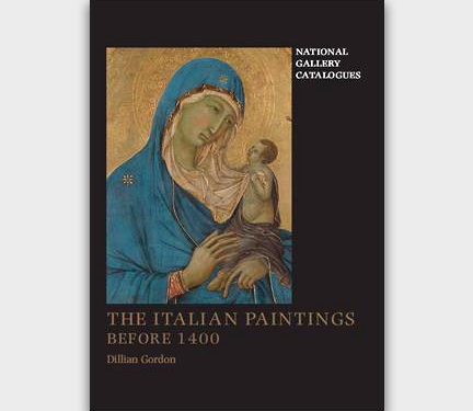 Book cover of Dillian Gordon's The Italian Paintings Before 1400